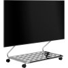Pedestal Disco TV-Stander H93 cm, Chrome